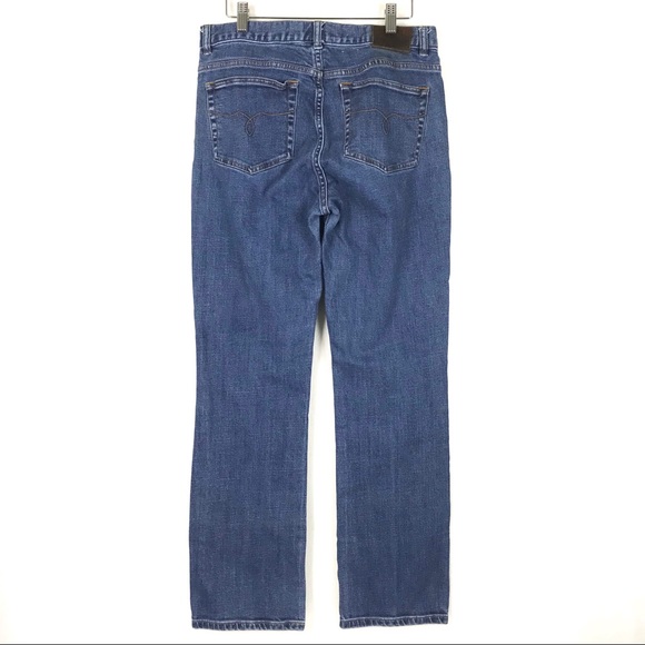 Lauren Jean Co Straight Leg Jean Size 8 Women Blue - Picture 4 of 8